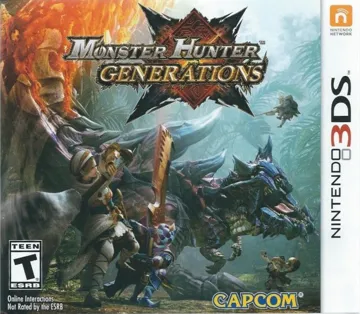 Monster Hunter Generations (USA) box cover front